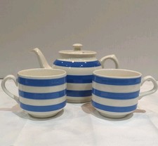 Carrigaline Pottery Teapot & 2