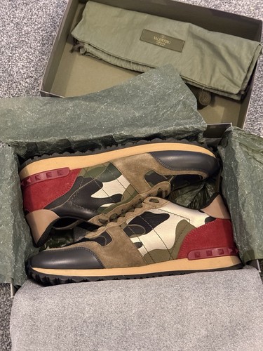 Valentino rockrunner green - rockrunner, red