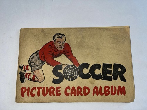 Vintage soccer picture card - picture,