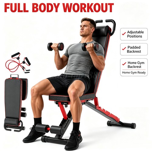 Adjustable weight bench - bench, with