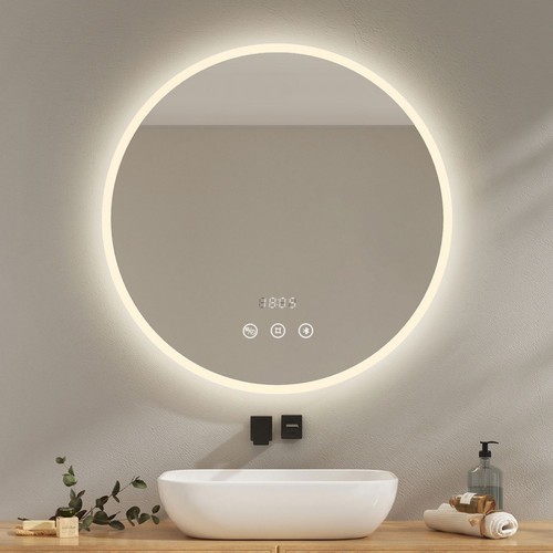 Emke round bluetooth bathroom - emke,
