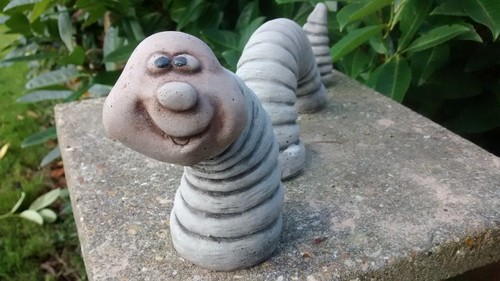 Submerged worm garden - submerged,