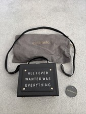 Black Meli Melo Leather “