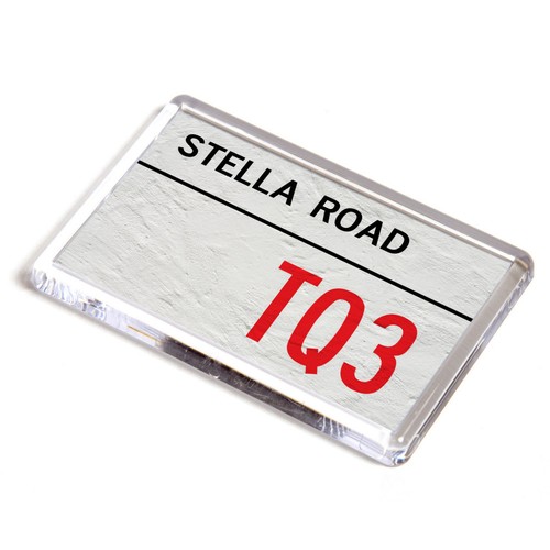 Fridge magnet stella road - magnet,