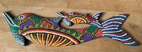 Thai hand painted - thai, dot-painted