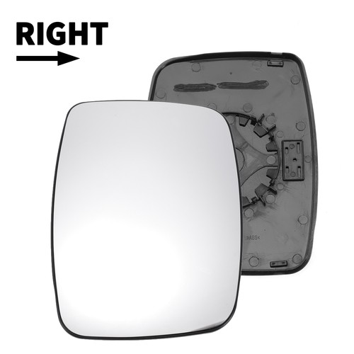 Car right side white - side, mirror