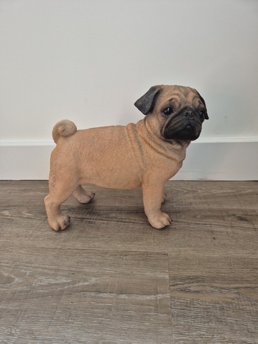 Pug dog statue large - pug,