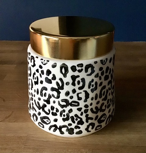 Retro leopard print ceramic - retro,
