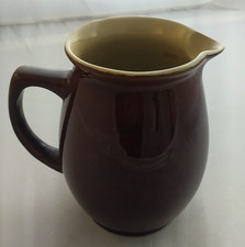 Vintage Denby Stoneware Brown Glazed Jug 2 Pint – Made in England Pottery