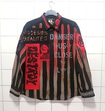 Punk Art, Trad-Punk, Seditionaries Inspired, Anarchy Shirt, Size large 