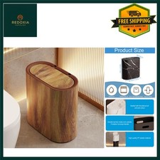 Slimline Push Lid Waste Bin
