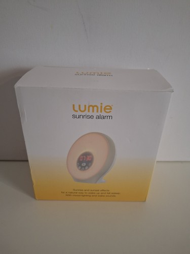 Lumie sunrise alarm clock - lumie,