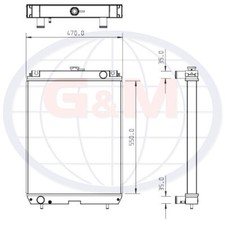 Radiator for HANIX Mini