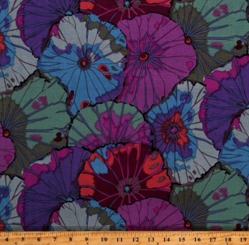 Cotton kaffe fassett lotus - cotton,