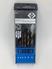 CK 6 PIECE COBALT DRILL SET 8MM SHANK T3104