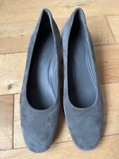 Women's Jigsaw Mila grey suede court shoes UK size 6