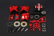 Metal rear axle gearbox complete kit for 1/5 HPI ROFUN RV KM BAJA 5B 5T 5SC