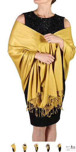 Handcrafted pashmina scarf - pashmina,