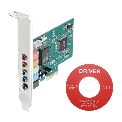 Pcie sound card internal - sound, 5.1