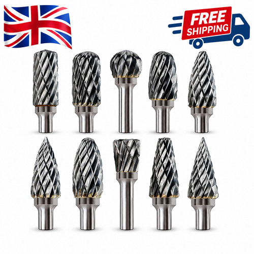 10pcs tungsten carbide burr - 10pcs,