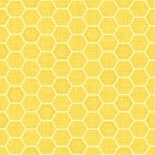 Fat Quarter Nutex Queen Bee Hives Beeswax Honeycomb Hexagonal 100% Cotton Fabric