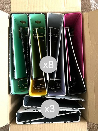 Large metal lever arch - 8x,