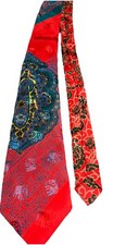 Mens Orange Multi Elephant