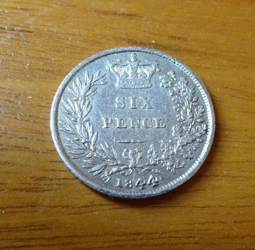 Queen victoria silver - victoria, sixpence