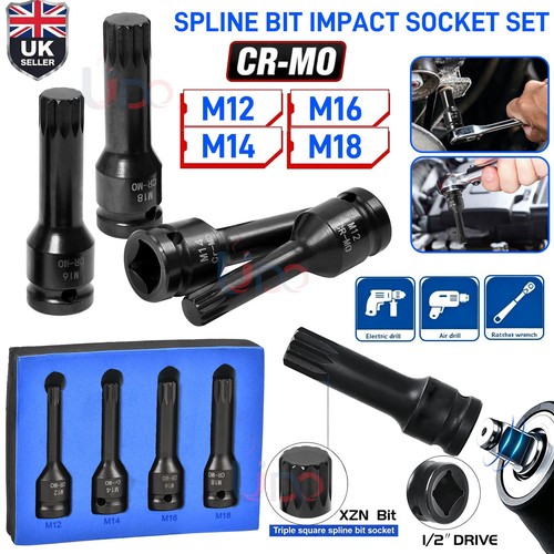 4pcs impact xzn bit - 4pcs,