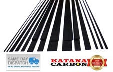 1 x Carbon Fiber Strip Pultruded 1mm Thickness x 3mm 5mm 10mm Width x 800mm