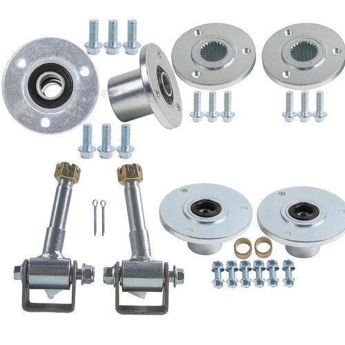 Front rear hub steering axle - rear,