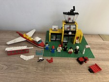 Lego Classic Town City 6392 Airport (vintage) Incomplete Set + Figures (read)