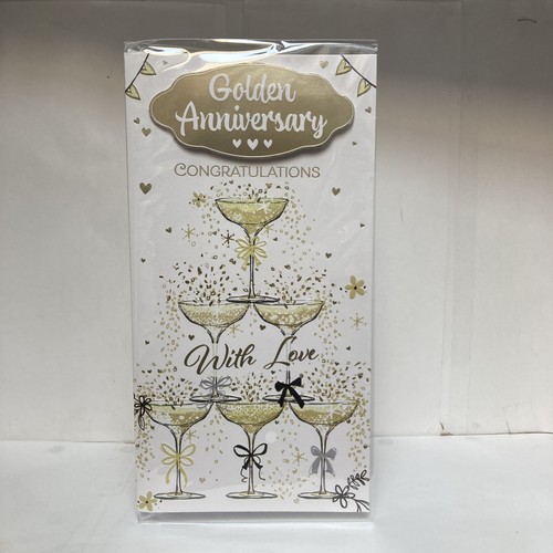 Golden 50th wedding - 50th,