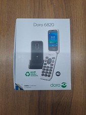 Doro 6820 4G Flip Mobile Phone Unlocked Red
