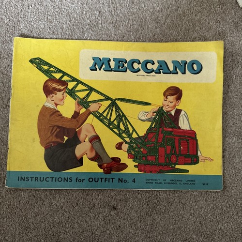 Meccano instruction book for - meccano,