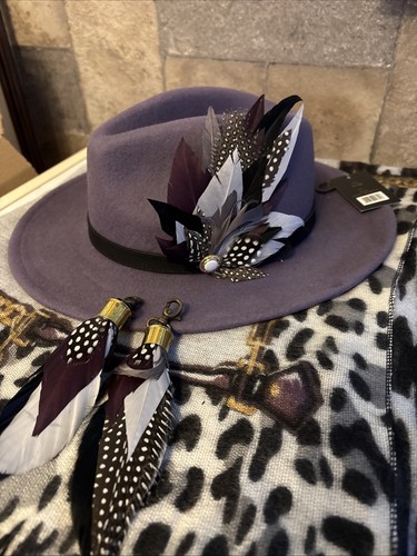 Fedora hat scarf shoe - hat,