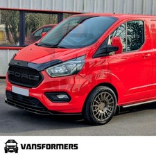 Ford Transit Custom Lower Front Splitter 2018+ Lower Bumper Lip ABS