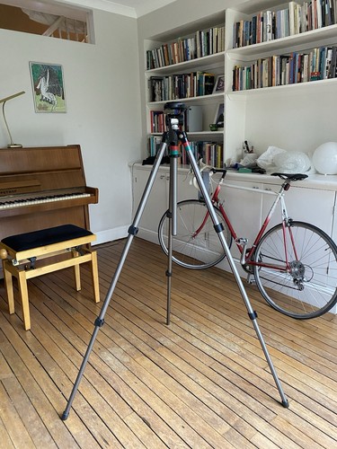 Velbon tripod and boom - tripod,
