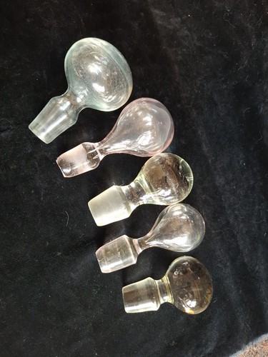 Large round clear glass - 5,