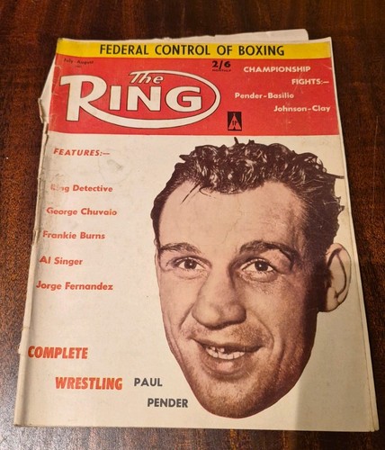 The ring magazine boxing july - magazine,