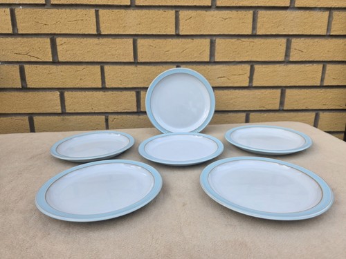 Denby blue linen - x, cake