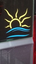 Naturist Symbol Sign Vinyl