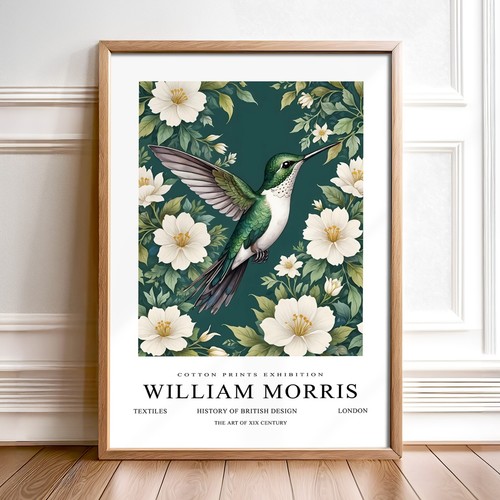 William morris inspired cotton - morris,