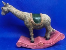 Vintage Giraffe Rocking Horse