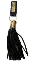 BIBA Black/Gold Tassel Key Chain