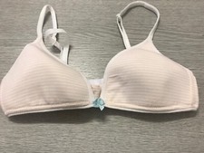 M&S Pretty Starter Teen Bra Lightly Padded Non Wired Cotton Rich  New 30A