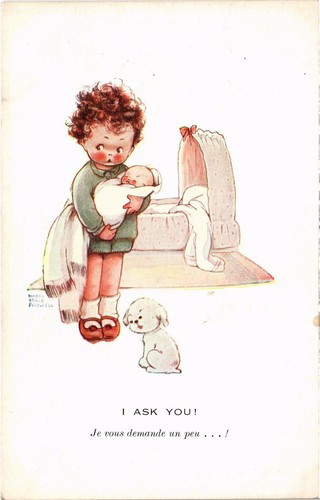 Artist signed mabel lucie - pc,