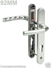 UPVC Door Handles - 92mm PZ, 122mm Screws. White, Gold, Chrome D13-18