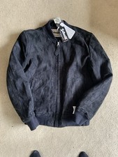 Schott NYC Goat Suede Bomber