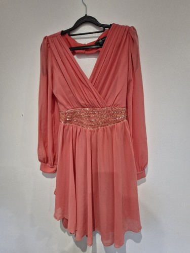 Coral pink long sleeve - pink,